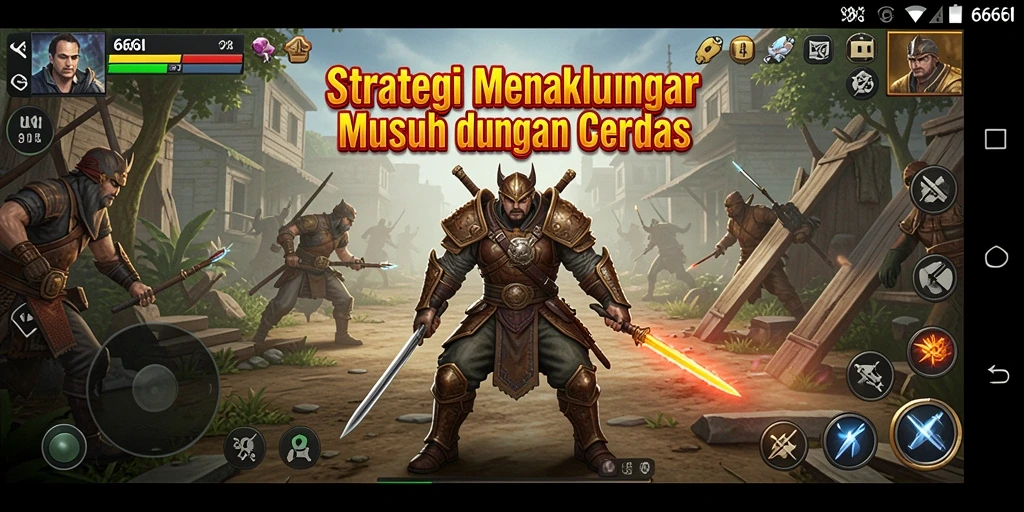Gameplay menarik dalam game strategi 666I dengan berbagai taktik.
