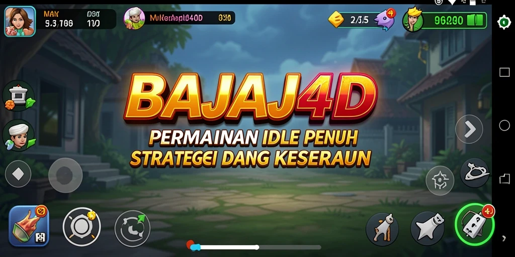 Screenshot game BAJAJ4D menampilkan aksi gameplay Idle yang seru.