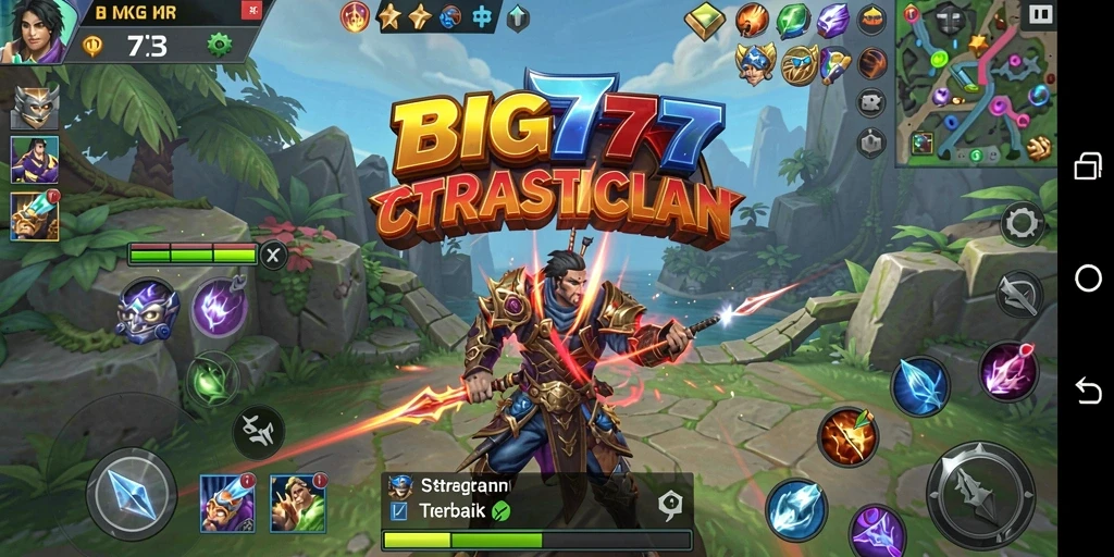 Gameplay strategi seru dan menantang dalam BIG777.
