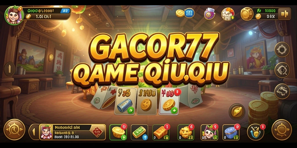 Tangkapan layar gameplay GACOR77 yang mendebarkan dan penuh warna.