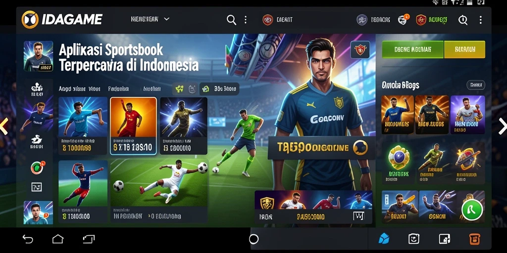 Tampilan utama gameplay IDAGAME yang menarik dan interaktif.