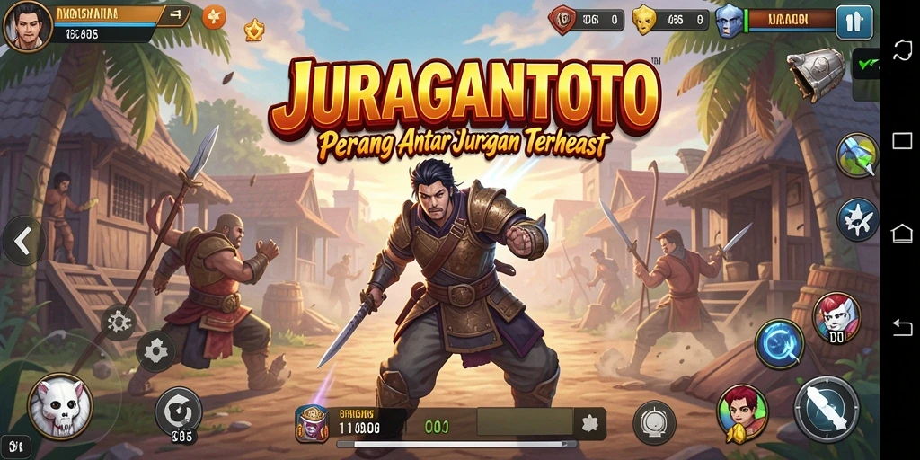 Tampilan menarik dari pertarungan seru di JURAGANTOTO.