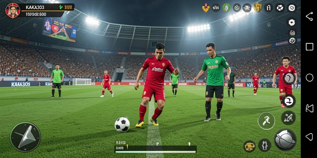 Tampilan gameplay KAKA303 yang mendebarkan dan penuh aksi.