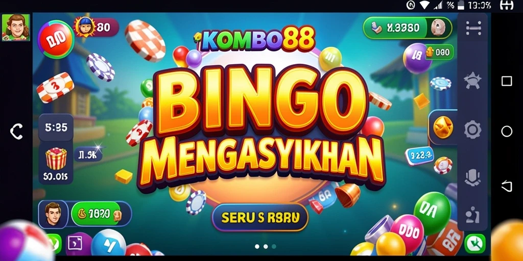 Tampilan gameplay Bingo yang mendebarkan dan interaktif di KOMBO88.