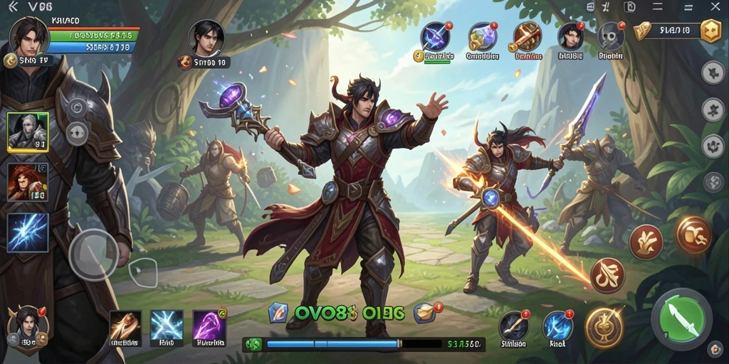 Tampilan menarik dari gameplay OVO88 dengan elemen SLG yang mendalam.