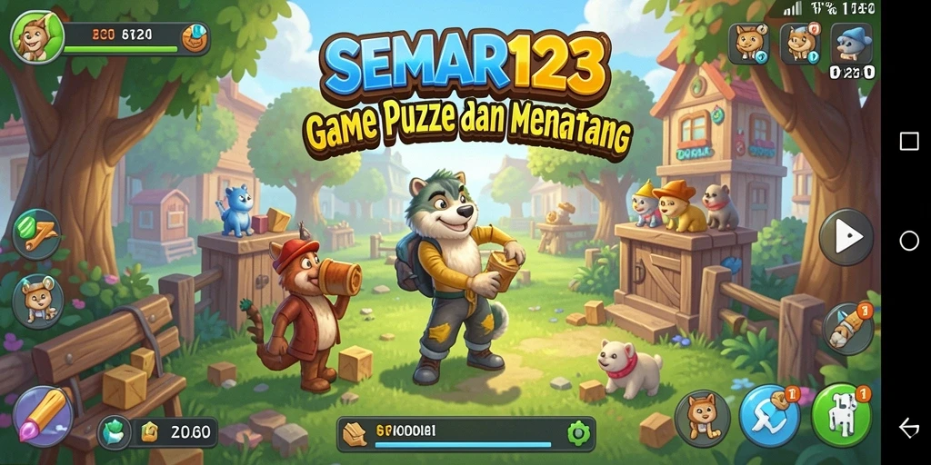 Tampilan gameplay SEMAR123 yang menarik dan menantang.