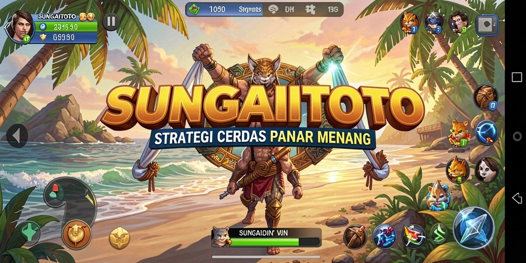 Tampilan menakjubkan dari gameplay SUNGAITOTO yang strategis.