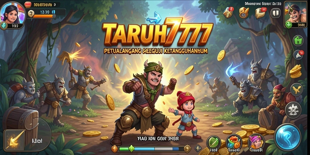 Tangkapan layar TARUH777 menunjukkan adegan seru dari gameplay petualangan.